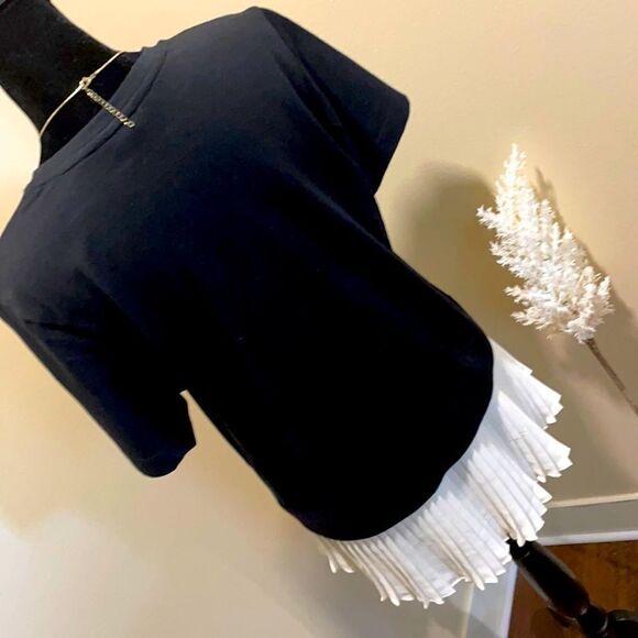 Banana Republic | Pleat Hem Top - Picture 2 of 12